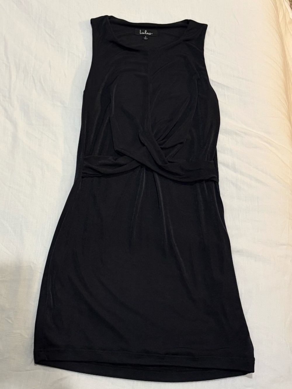 Lulus Dark Gray Bodycon Mini Dress - Size L